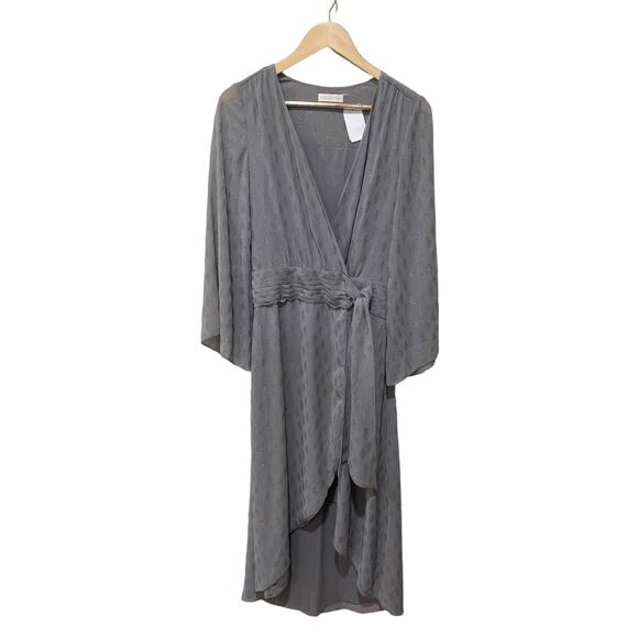 RAMY BROOK Julie Diamond Faux Wrap Midi Dress Size 2 New with Tags - Picture 7 of 11